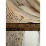 Ivory Ella Fab'rik Smocked Floral Top Cream Puff Sleeves Ivory Beige Size L Photo 7