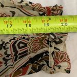 Veronica Beard Beige Derby Paisley Silk Midi Dress Womens Size 00 Ruffles Photo 6