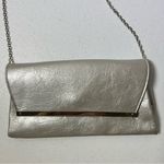 Target Limited Edition Silver Metallic Faux Leather Crossbody Bag Photo 1