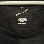 Head  Ladies Draw Tie Back Tank Top NWT Size X large Heather Gray‎ Photo 2