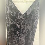 Johnny Was New NWT  velvet Black silk Floral Maxi Dress Photo 3