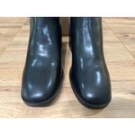 Steve Madden Ruthy Black Leather Boots Size 8 NWOB Block Heel Stylish Trendy Photo 6