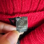 Made For Me To Look Amazing Y2K Red Black & White Striped Knit Sweater Dress Size undefined Photo 4