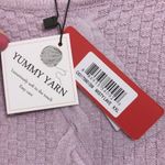 Red Crewneck Sweater Misty Lavender Pullover Plus Size XXL New with Tag Purple Photo 7