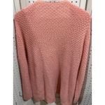 GRECELLERELLE Pink Cable Knit Open Front Cardigan Sweater Size S Photo 7