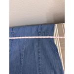 Copper Key  Blue Sleeveless Square Neck Wide Leg Denim Jumpsuit Womens XL Photo 4