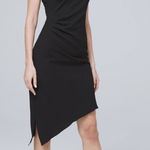 White House | Black Market One-Shoulder Asymmetrical Dress Photo 0