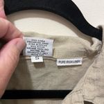 CP Shades  Irish linen button down top sz‎ small Photo 2