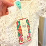 Farm Rio 147 NWT  White Eyelet Dress Photo 3