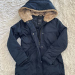 Abercrombie & Fitch faux fur hood parka coat size XS puffer Photo 0