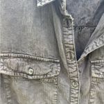 Pilcro Gray Button-Up Shirt Photo 1