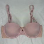 Victoria's Secret Pink Pushup Plunge Multiway Convertible Strapless Bra 32B Photo 0