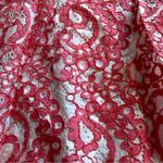 Tommy Hilfiger Lace Sleeveless Lined Pink White A-Line Dress Women’s Size 18 Photo 6