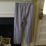 Vintage Southern Lady Capris High Rise Striped Blue Tan Reg White Size undefined Photo 3