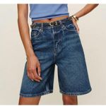 Reformation Hale High Rise Shorts in Lanier Size 30 NEW Photo 2
