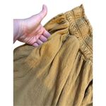 Anthropologie Daily Practice Kimberly Shorts Womens Comfy Mustard Lounge Sz 3X Photo 5