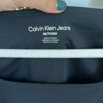 Calvin Klein NWT  Jeans Black Classy Bodysuit Tee Short Sleeve Photo 3