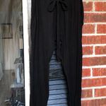 Eberjay Eberjey, Soft,Lightweight Summer Pants, Attached Tie, Ankle Cropped, Size M Photo 5