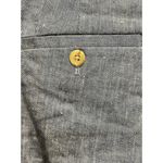 Banana Republic Dress Pants Womens 14 Blue Linen Blend Logan Trousers Photo 4