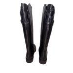 Free People  Women's Black Leather Equestrian Riding Boots Size 37.5/US 6.5 Photo 5
