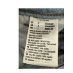 American Eagle  Comfort Stretch Waistband Mom Jeans Light Wash Distressed Size 2 Photo 6