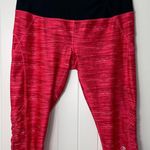 NWOT MPG‎ women’s bright pink cropped stretch active athletic leggings large Photo 0