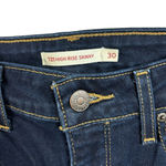 Levi's 721 Jeans Women's size 29 High Rise Skinny Dark Wash Blue Denim Photo 1
