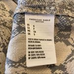 American Eagle  Snake Print Midi Straight Skirt Photo 8