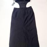 H:ours Zoraida Midi Dress in Black Medium Photo 13