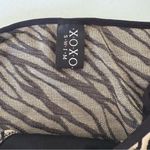 XOXO NWT vintage zebra print bikini bottom dead stock size small made in USA Photo 2