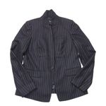 J.Crew NWT Regent Blazer in Navy Pinstripe Stripe Wool Flannel Jacket 10 $198 Photo 0