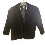 Studio 205 Woman Black Wool Cashmere Blend Blazer‎ Jacket Women's Plus Size 20W Photo 0