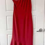Hutch NEW  Anthropologie One Shoulder Maxi Dress Flounced Photo 7