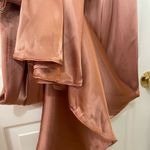 David's Bridal Davi’s Bridal/ Galina Signature Charmeuse Keyhole Crisscross Photo 4