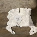 Princess Polly NWT | Isadoria Ruffle Trim Cotton & Linen Tank | Size 0 Photo 4