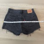 Levi's VINTAGE 501  Women's Dark Gray Jean Shorts 🤎🖤 Photo 2