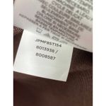 Jones New York  Signature Brown Waffle Knit Sweatshirt Women's Size Medium M Photo 7