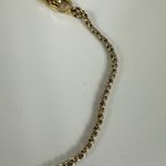 Christian Dior Vintage Simple Chain Bracelet Gold Tone Photo 2