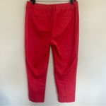 Talbots The Perfect Crop Pants Women's Size 6 Raspberry Pink Photo 12