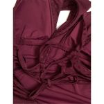 Robin Piccone New.  plum ruffle one piece. Size 14. Retails $168 Photo 11