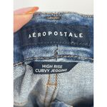 Aeropostale  High Rise Curvy Jegging Blue Womens 8 R Bin9 Photo 2