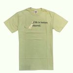 Comfort Colors LARGE Life is Better, Shared - Classic Unisex Crewneck Short Sleeve Tee NEW Photo 0