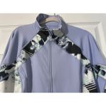 FILA  Women's Blue Floral Full Zip Jacket Size Large Activewear/Windbreaker Photo 3