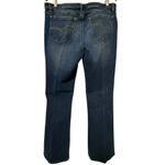 Riders By Lee MidRise Bootcut Denim Blue Jeans Distressed Size 16 Photo 4