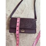 Kate Spade ‎ Women's Zip Crossbody Deepplum Purple Leather New Photo 15