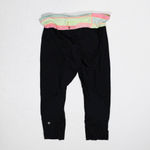 Lululemon Women's Run Inspire Crop Black Quilt Multicolor Spring Leggings 8 Photo 2