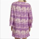 Margaritaville Batik Lace Rayon Purple Tunic Swim Beach Cover Photo 1