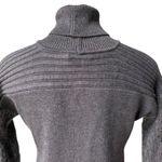 Costume National Wool and Mohair Gray Turtleneck 3/4 Puff Sleeve Tunic Sweater Size M Photo 10