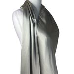 Auteur Studio Cassidy Dress in Grey Small New Womens Silver Satin Mini Gray Photo 6