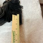 Circus by Sam Edelman Jolie Boot Size 9.5 Fringe Black Block Heel Western Women Photo 4